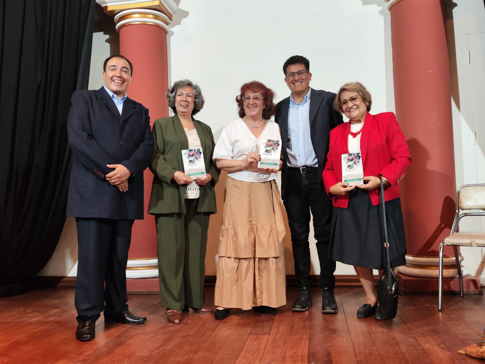 Presentación del poemario en la Casa de la Cultura.