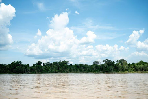 Los ríos en la Amazonía pandina.